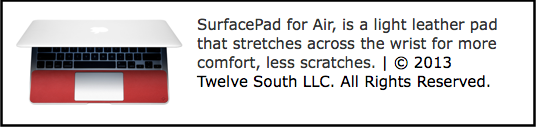 Twelve South SurfacePad for Air
