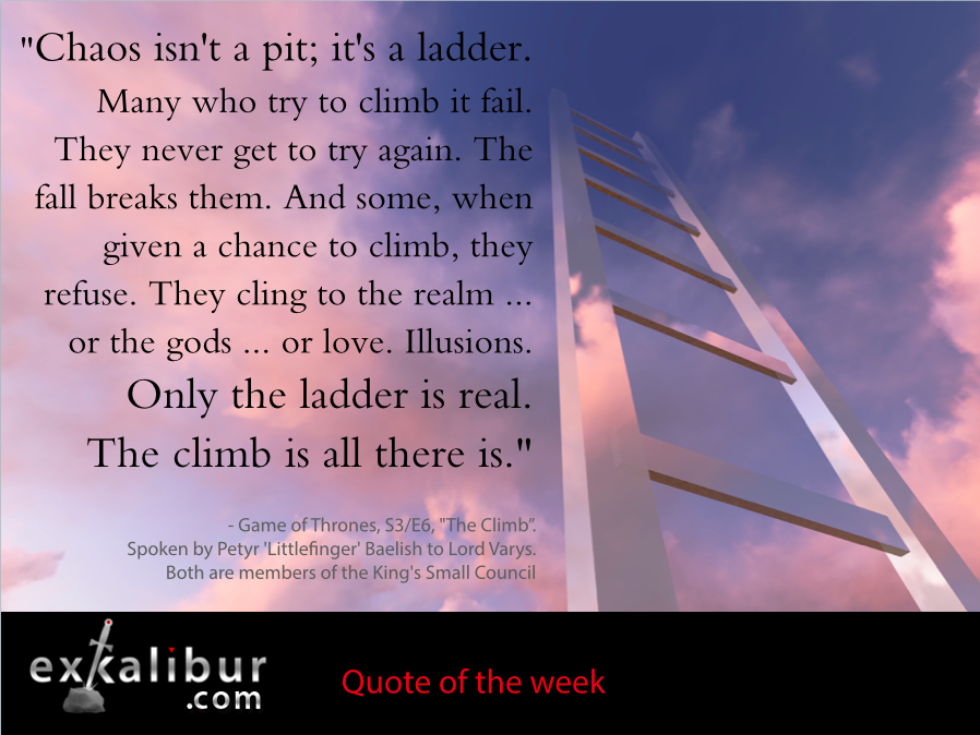 Monday quote the ladder