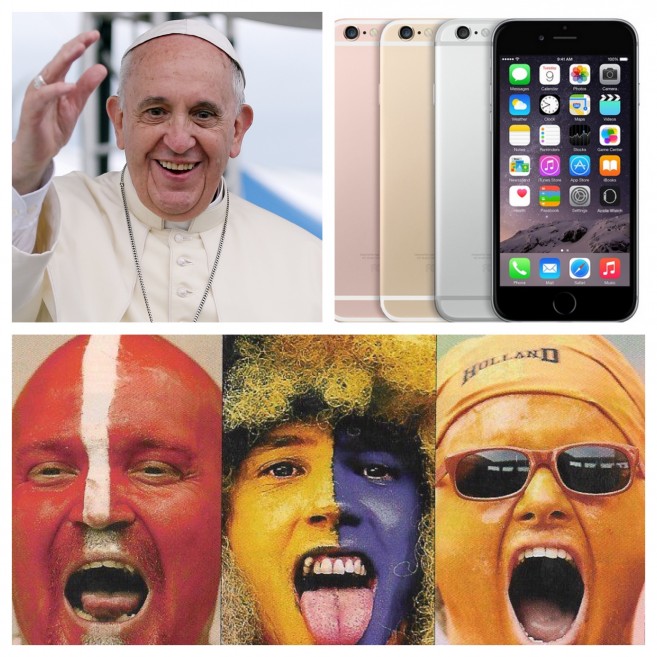 Pope Apple Football