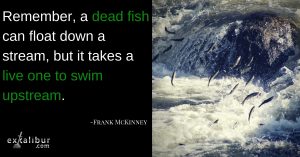 Monday Quote of the Week: Swimming Against the Current?