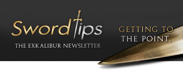 Sword Tips, the Exkalibur Newsletter: Jan 27, 2022